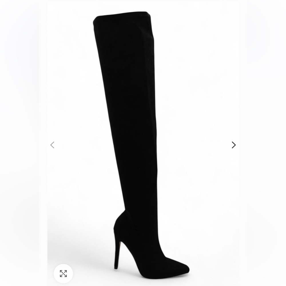 X2B High Heel over the knee boots black